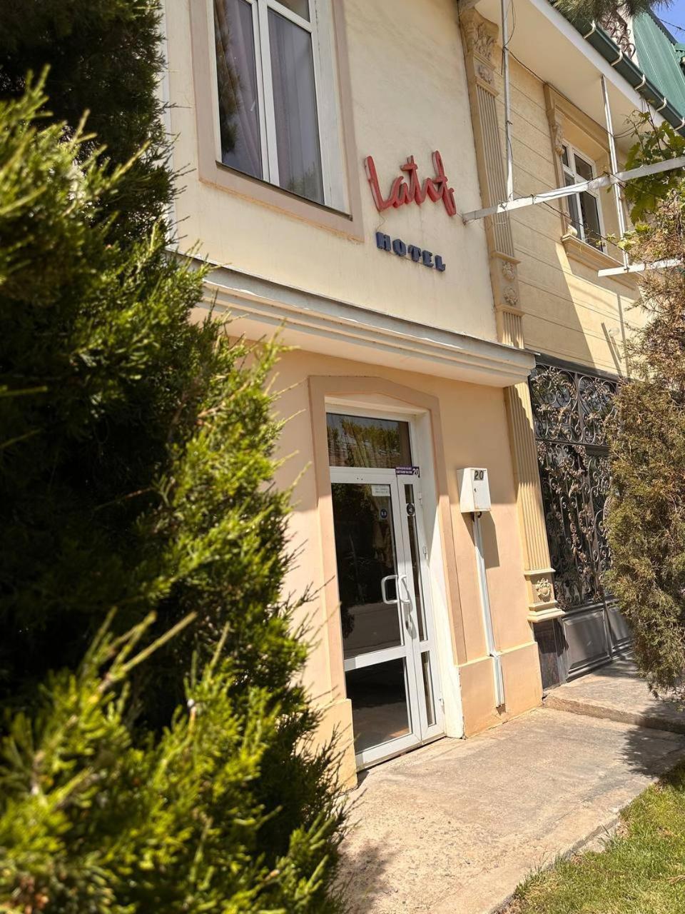 Hotel Latif Samarkand Exteriör bild